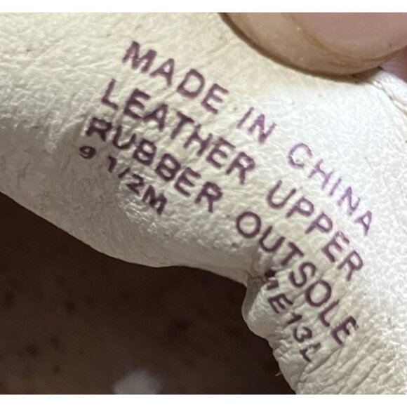 Michael Kors Women's Suede Moccasins Loafers Beige Slip-On Flats Size 9.5 - Picture 7 of 8